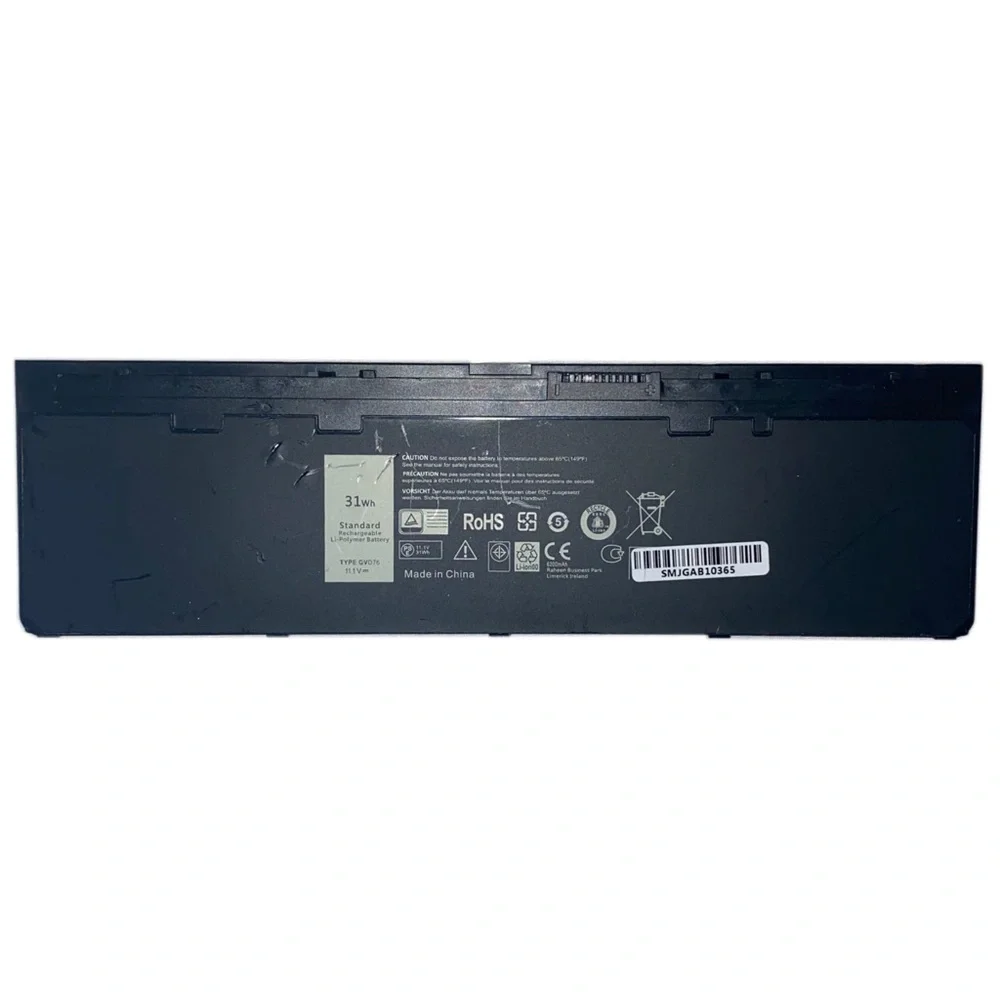 31Wh GVD76 11.1V Li-Polymer Battery for Dell Latitude Ultrabook E7240/E7250